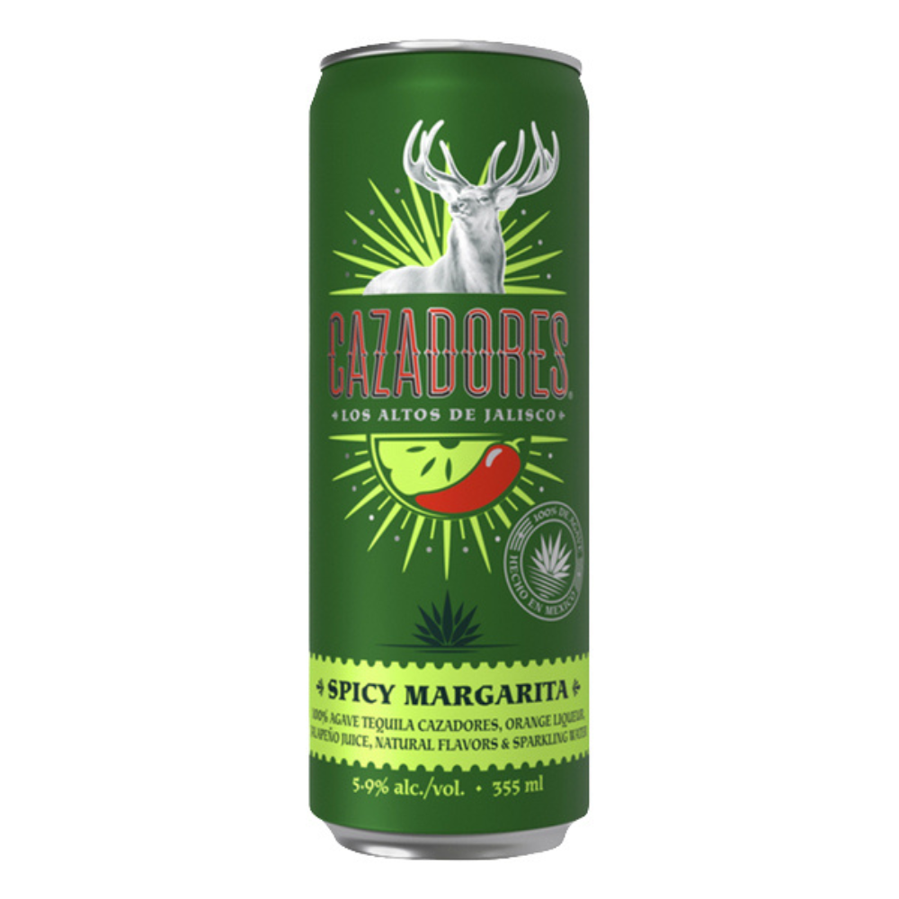 Can of Cazadores Spicy Margarita