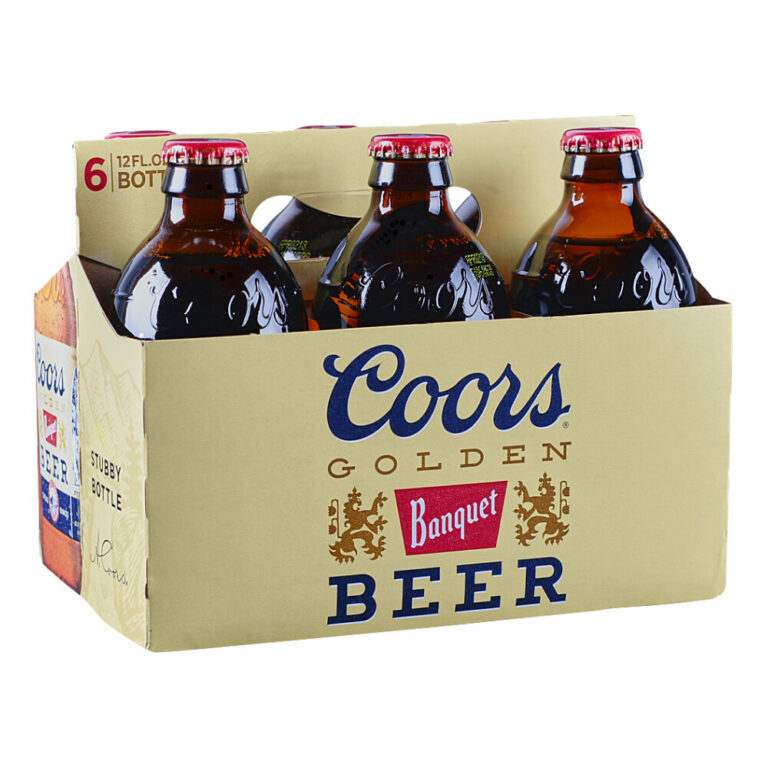 Six pack of coors banquet