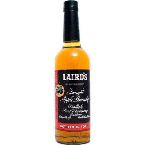 bottle of Laird’s Bonded Apple Brandy
