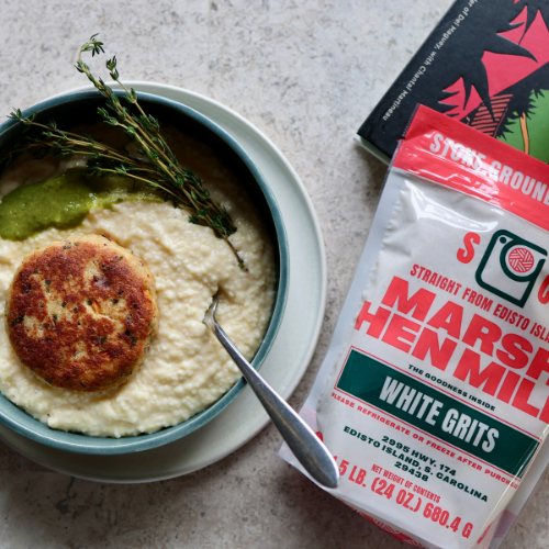 Cook like a Cheesemonger: Cheesy Grits and Crab Cakes