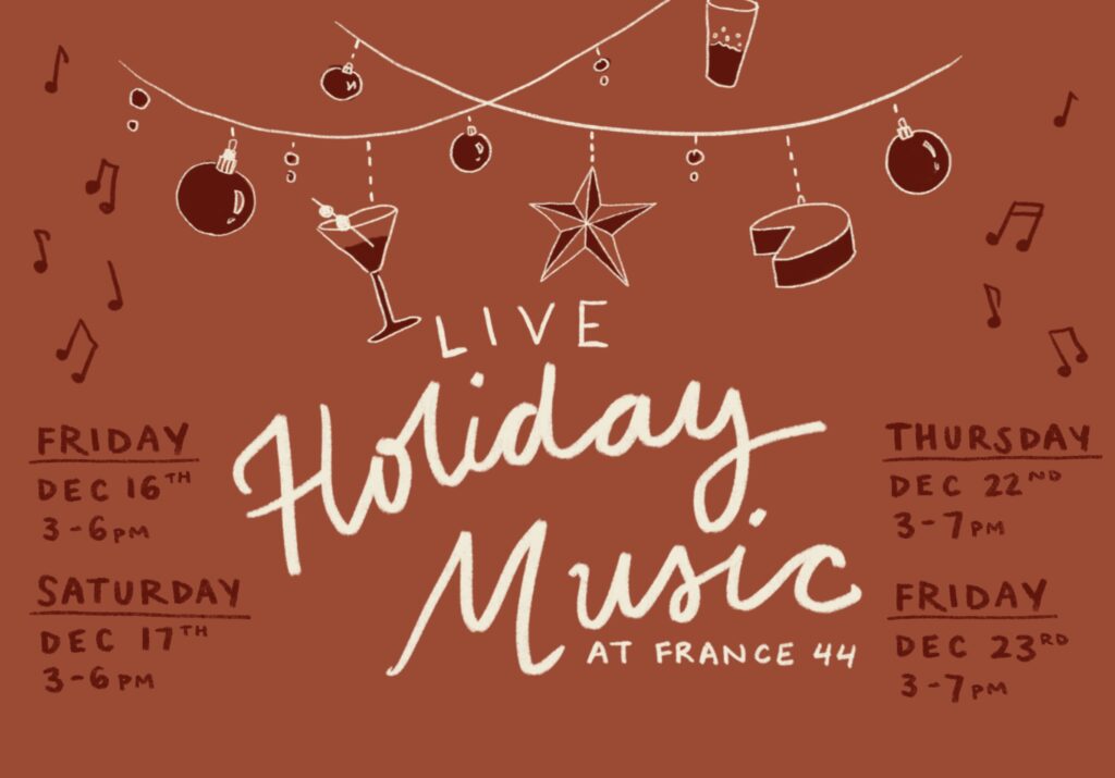 Live Holiday Music at France 44