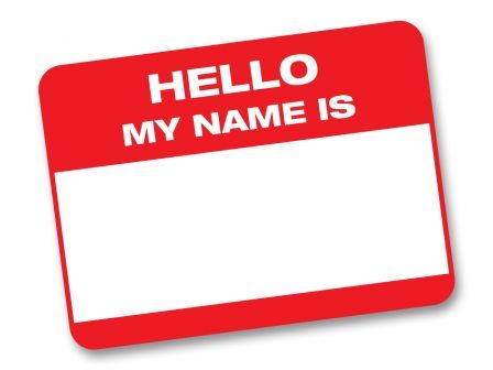 Image result for hello my name is