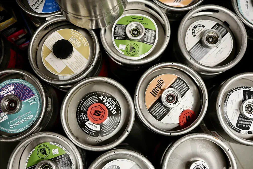 beer kegs