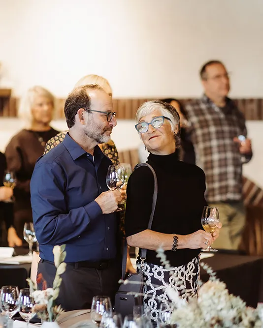 couple celebrating milestone