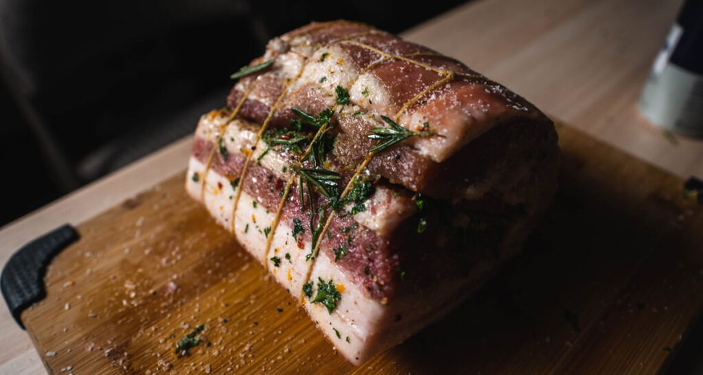 Pork and Plants Pork Chop