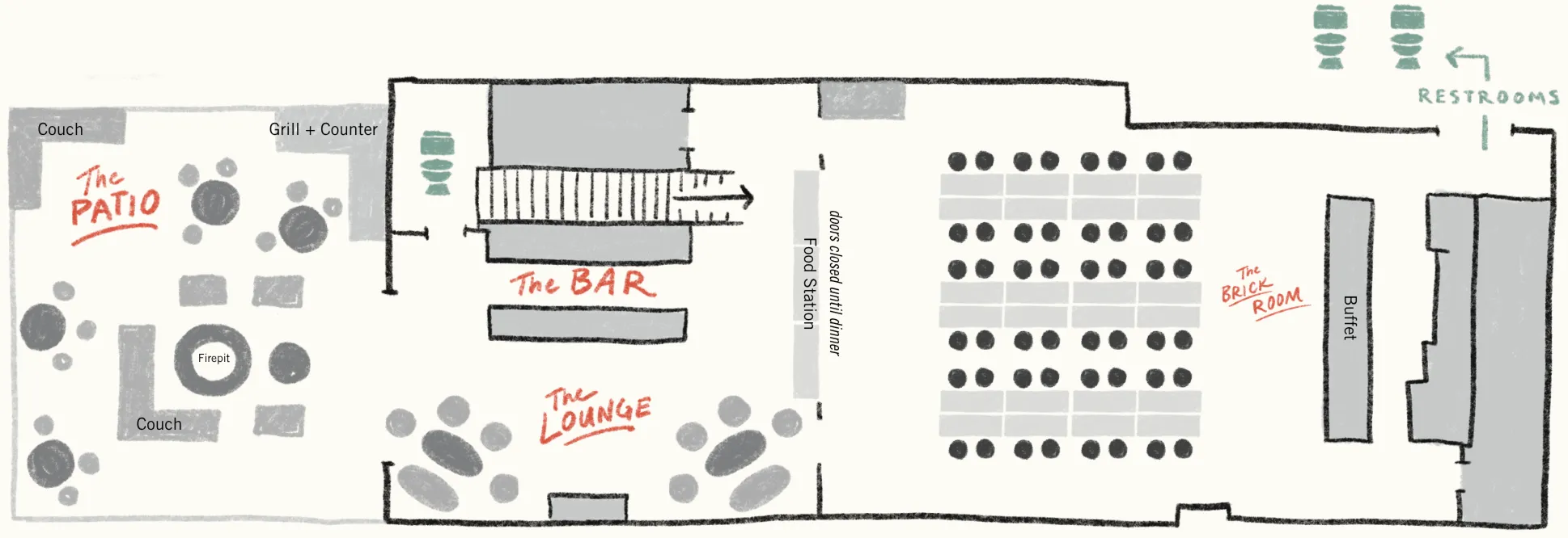rehearsal floor plan