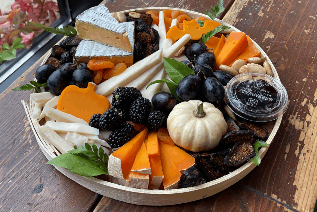 Spooky Cheese Board