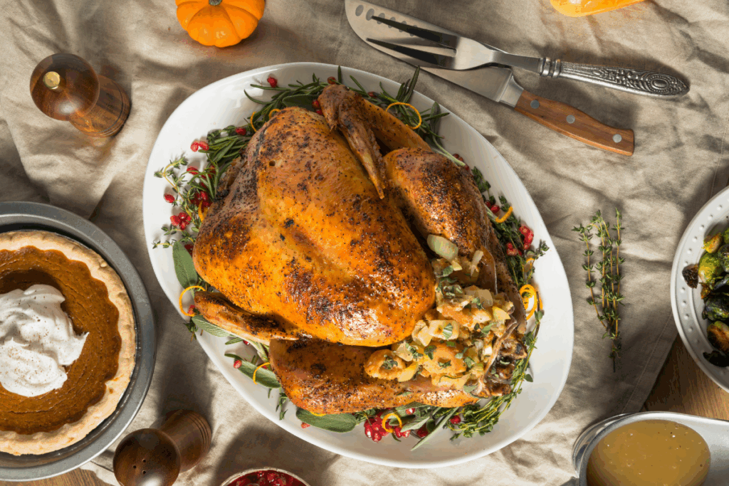 Thanksgiving table