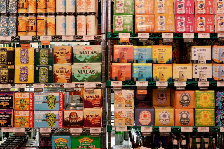 N/A beer selection in our cooler