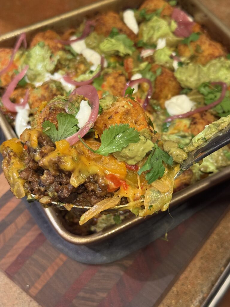 tater hot nacho hotdish