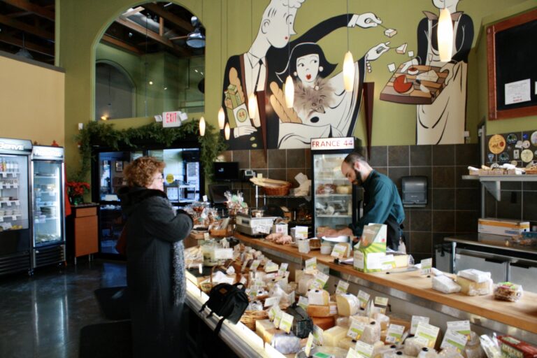 early picture of the france 44 cheese shop