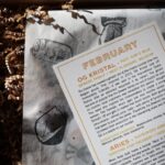 February box card with cheese descriptions
