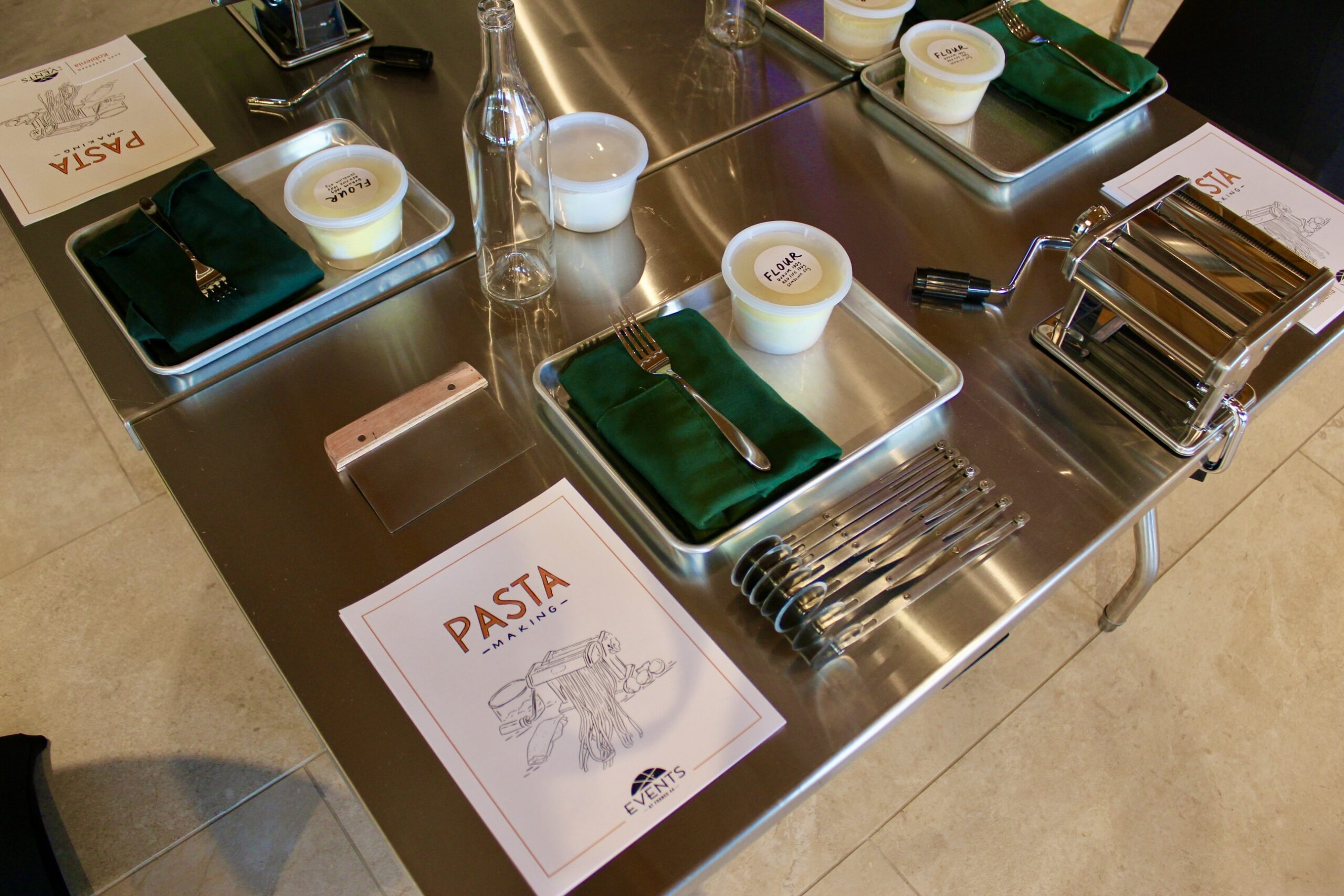 Pasta Station Set-Up